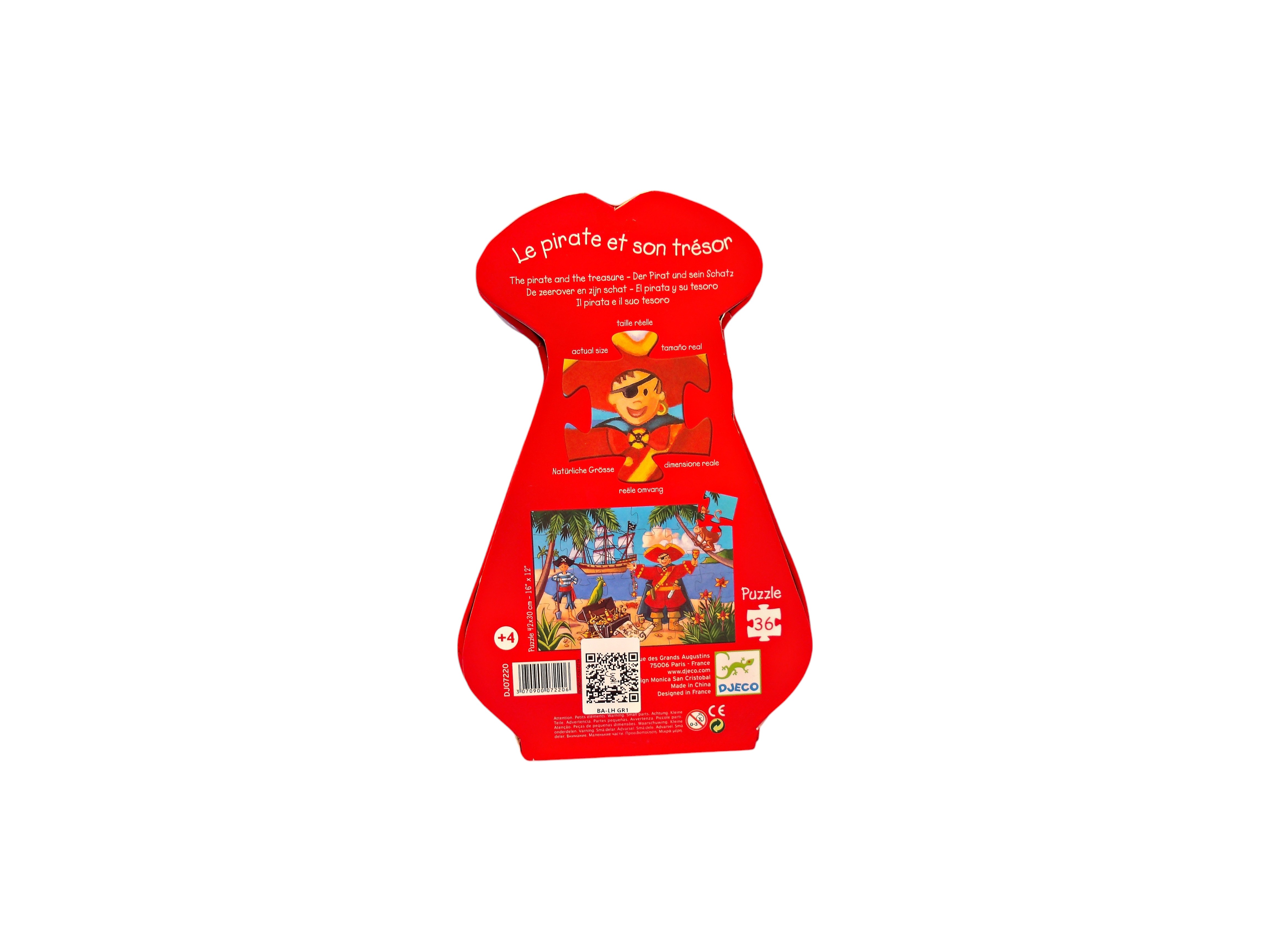 Puzzle - Le pirate et son trésor - 36 pièces Comme neuf - Vue 2 - 